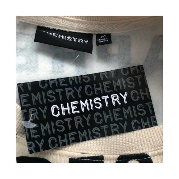 Apres-Ski Club by Chemistry Logo Crew Neck Sweatshirt NWT - Picture 8 of 11